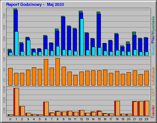 Raport Godzinowy -  Maj 2023