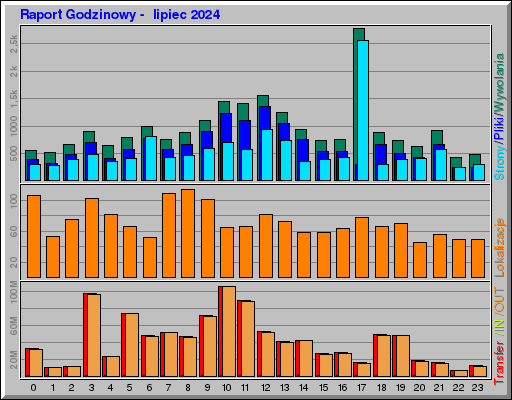 Raport Godzinowy -  lipiec 2024