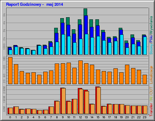 Raport Godzinowy -  maj 2014