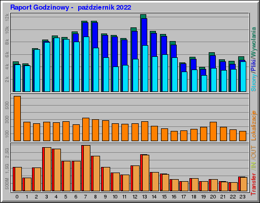 Raport Godzinowy -  październik 2022